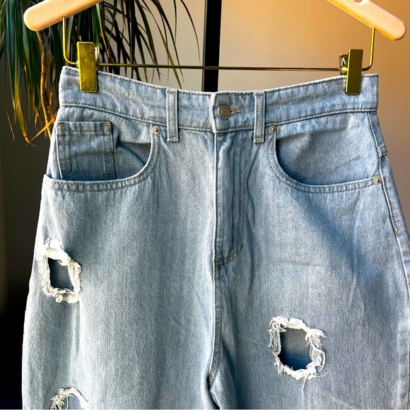 ASOS Design Abstract Hole Jeans - Size 6 - Picture 5 of 10